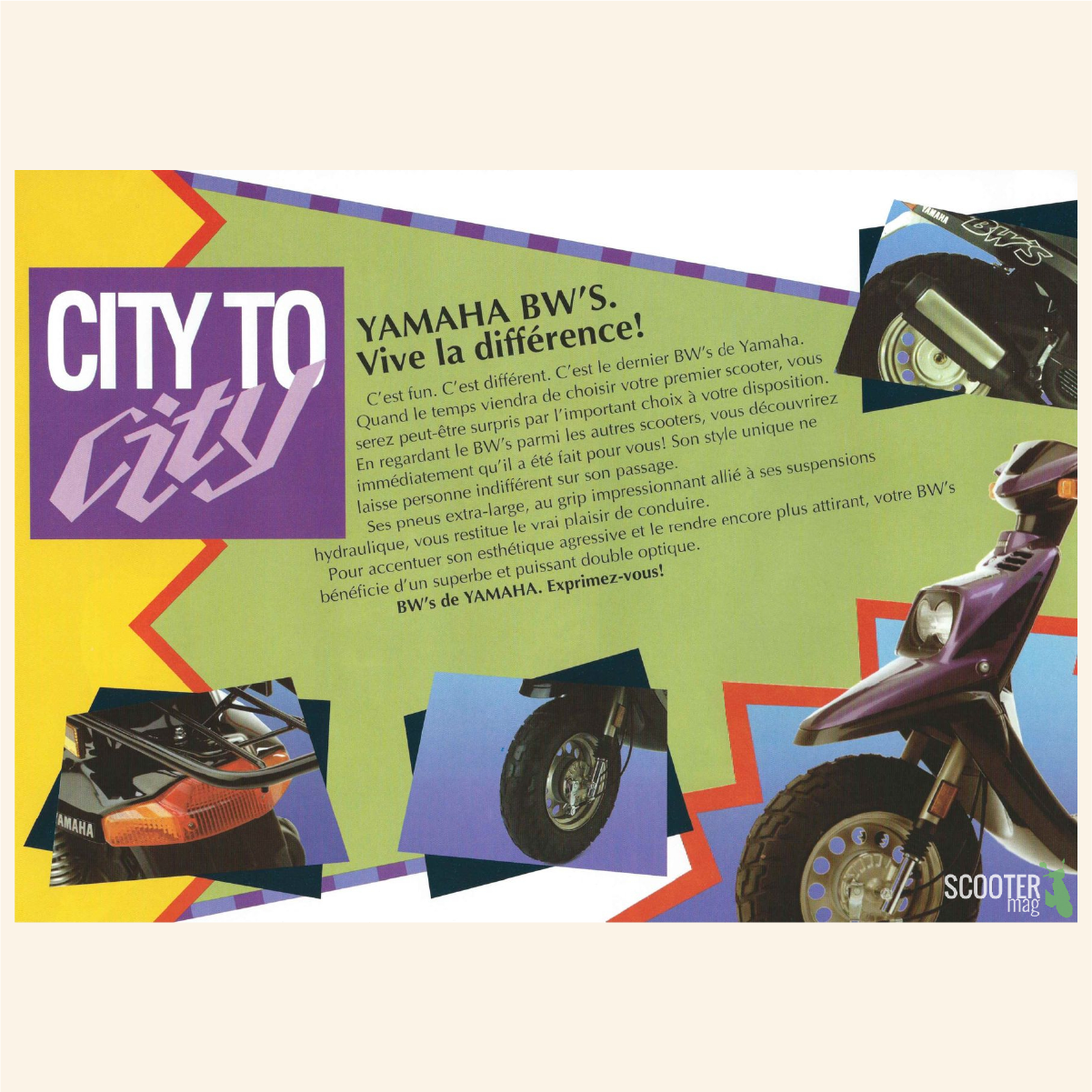 Kit déco Yamaha BW'S