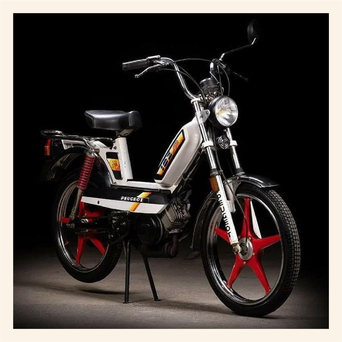 Kit déco PEUGEOT 103 SP Blanche