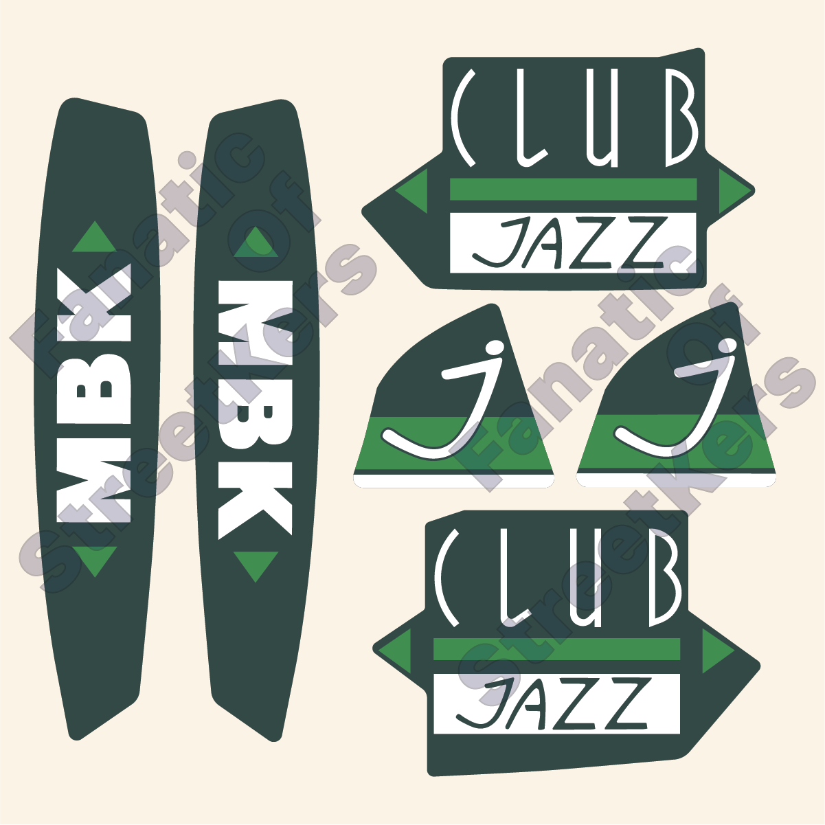Kit déco MBK Club JAZZ