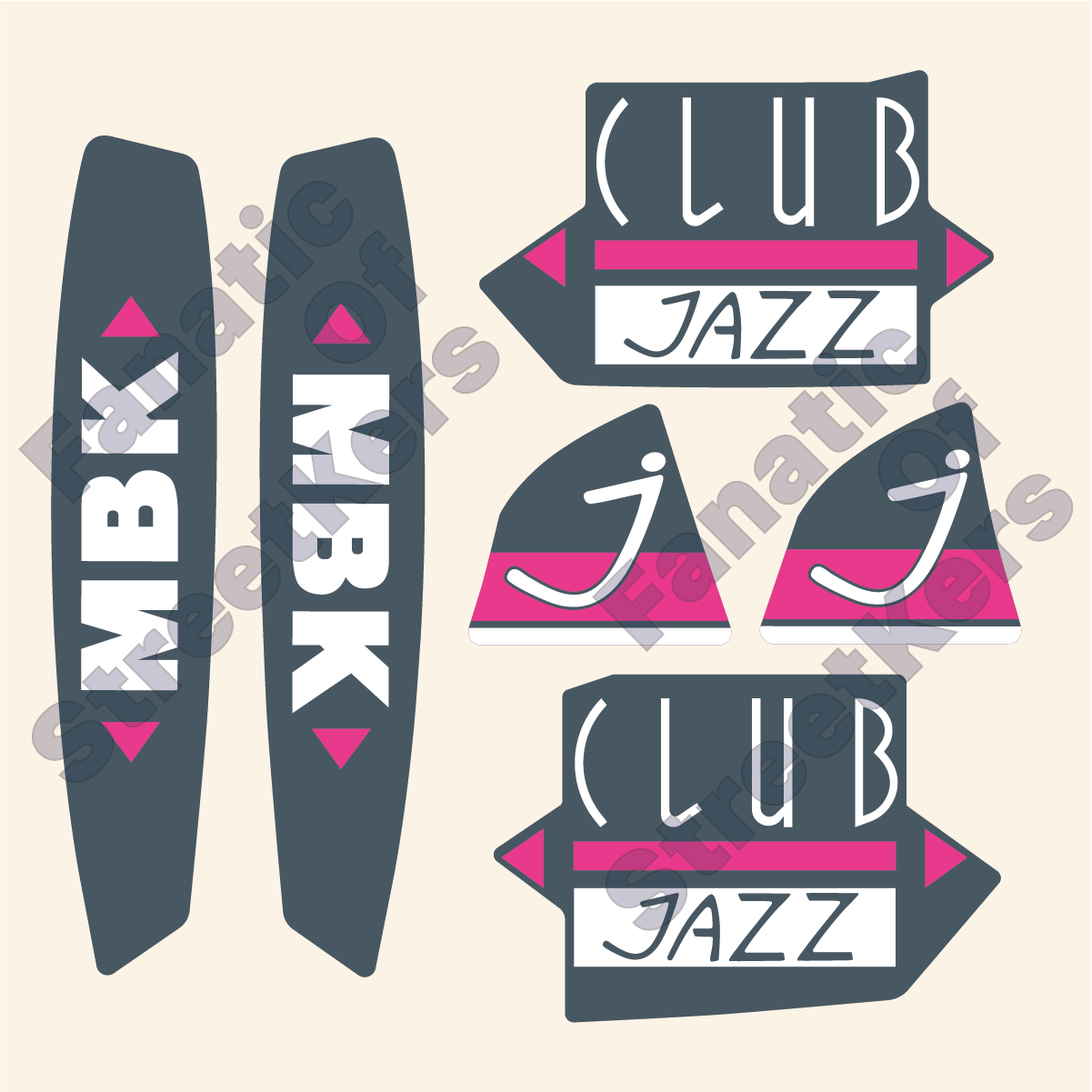 Kit déco MBK Club JAZZ