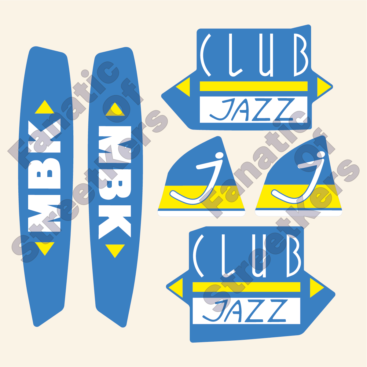 Kit déco MBK Club JAZZ