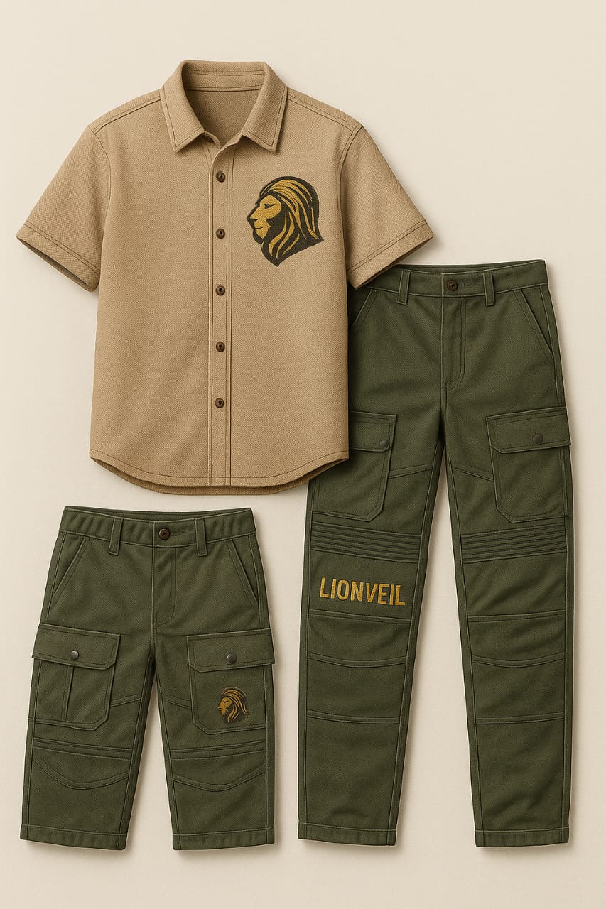 Lionveil Safari Outfit Set