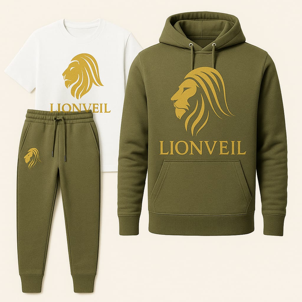 LIONVEIL Apparel Set green