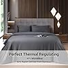 Luxury Soft Black Silky Sheets