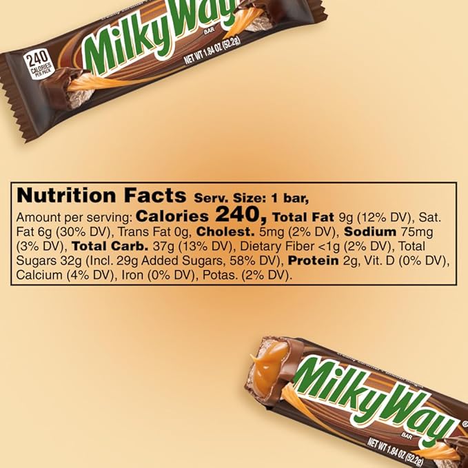 MilkyWay Candy Milk Chocolate Bars
