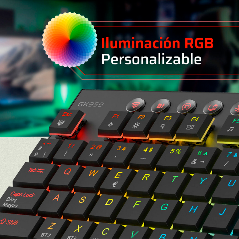 Teclado gaming Balamrush Dominate Expert GK959