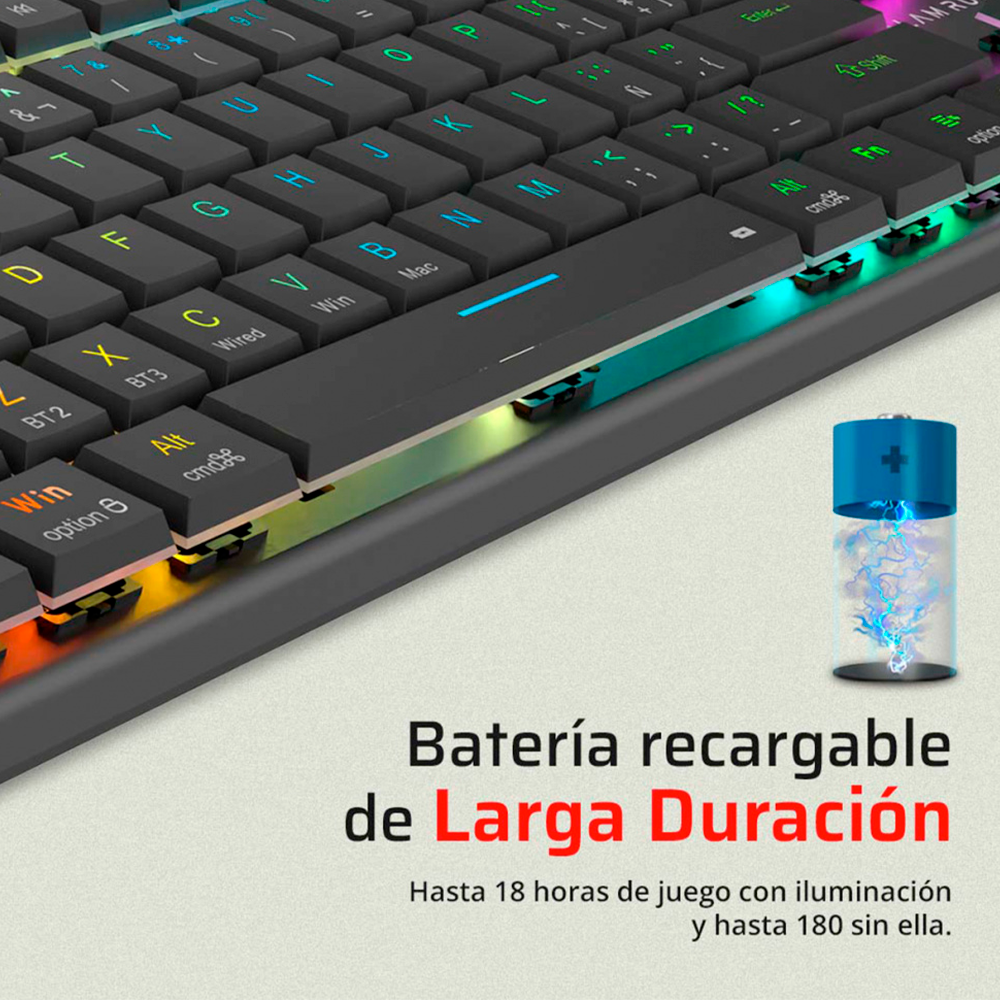 Teclado gaming Balamrush Dominate Expert GK959