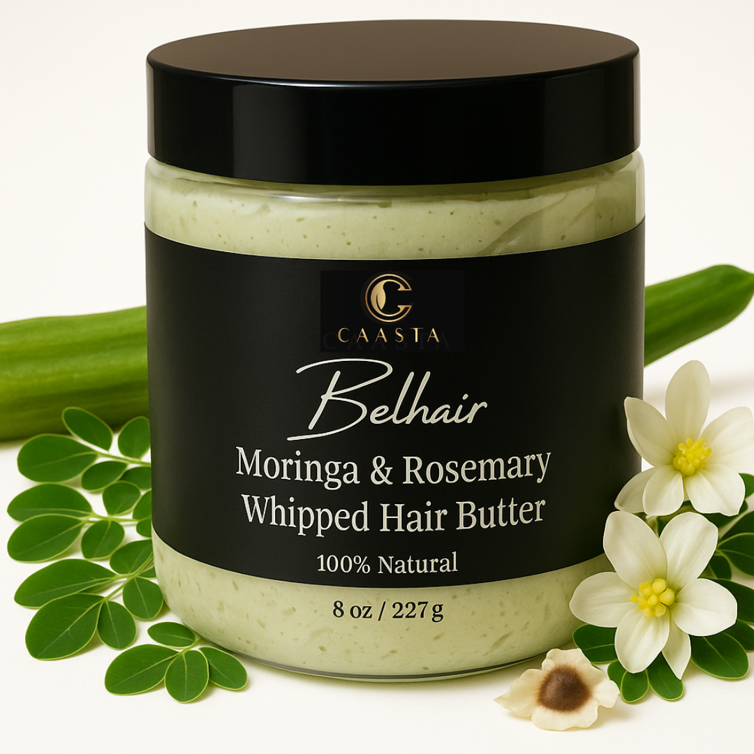 Belhair Moringa & Rosemary Whipped Hair Butter
