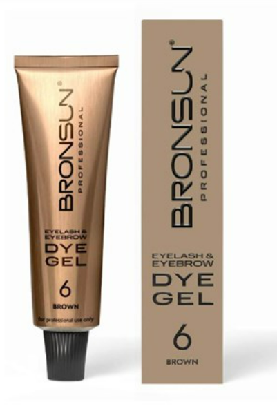 BRONSUN Lash & Brow Dye - #6 Classical Brown 15 ML