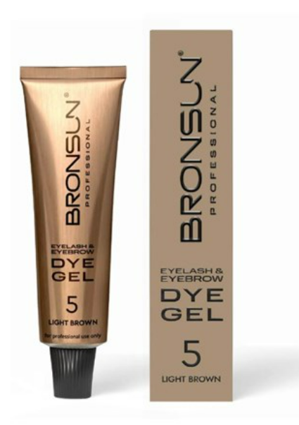 BRONSUN Lash & Brow Dye - #5 Light Brown 15 ML
