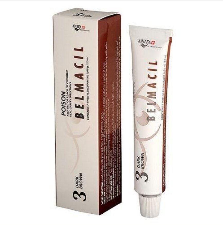 Belmacil Lash Tint 3 Dark Brown 20ml
