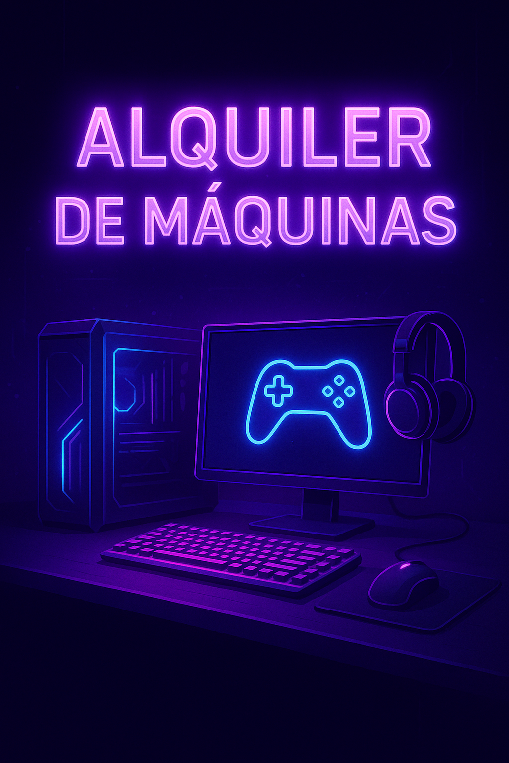 Alquiler de Maquinas o consolas
