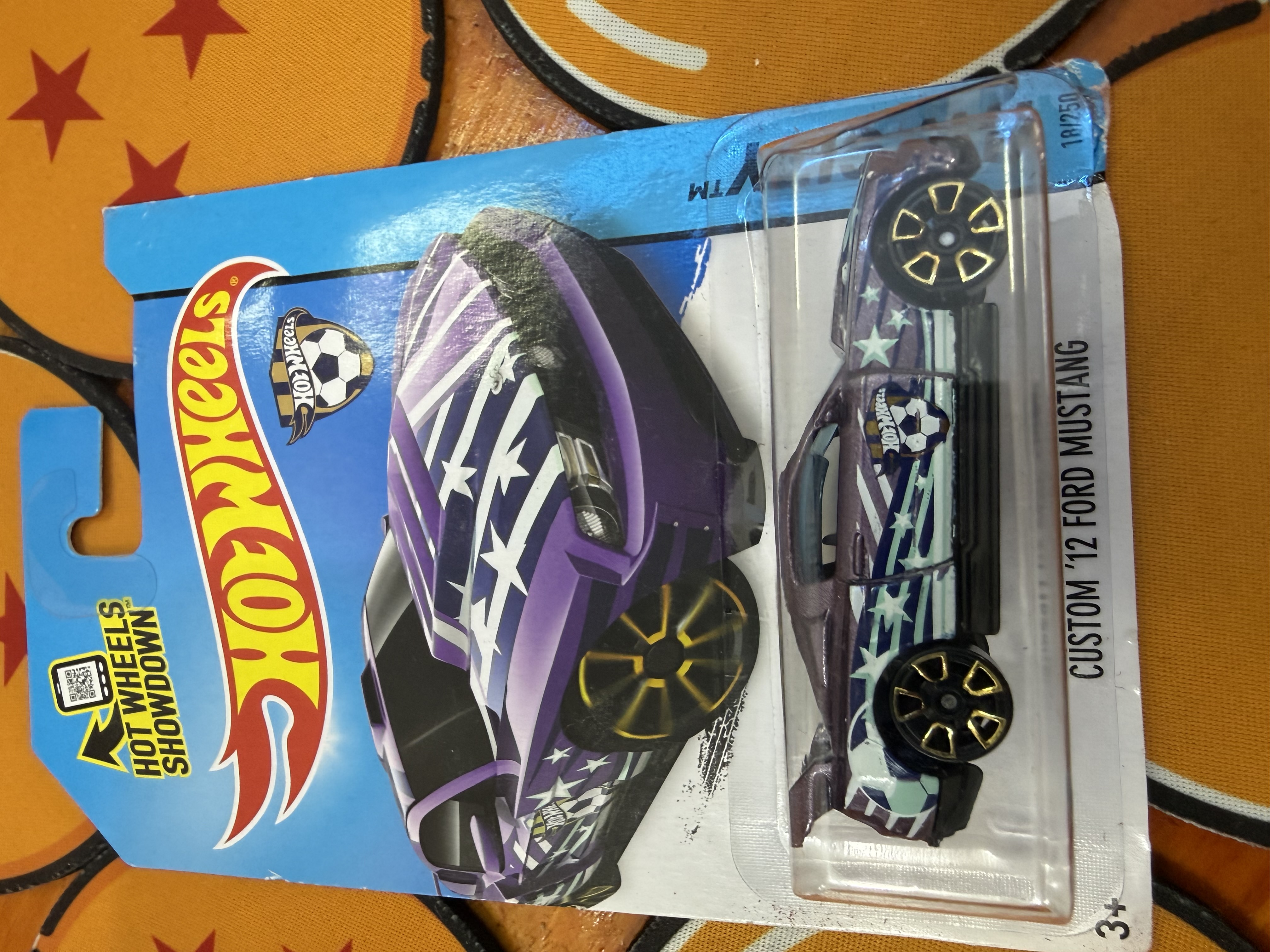 Custom '12 Ford Mustang Hot Wheels