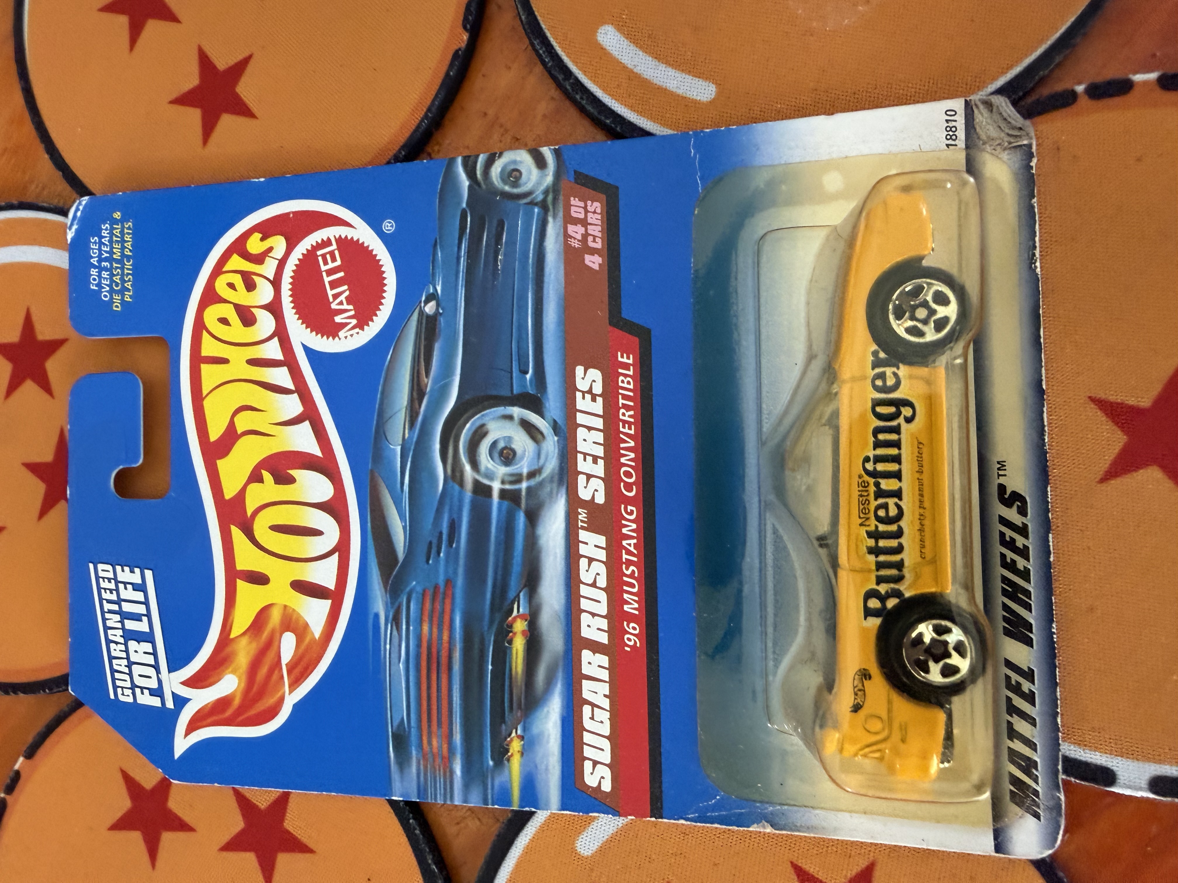 Hot Wheels Sugar Rush Series - 96 Mustang Convertible