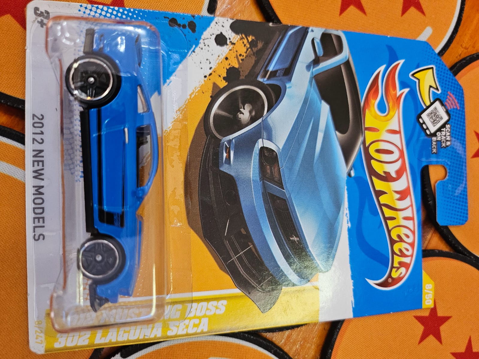 Hot Wheels Ford Mustang Boss 302 Laguna Seca 2012