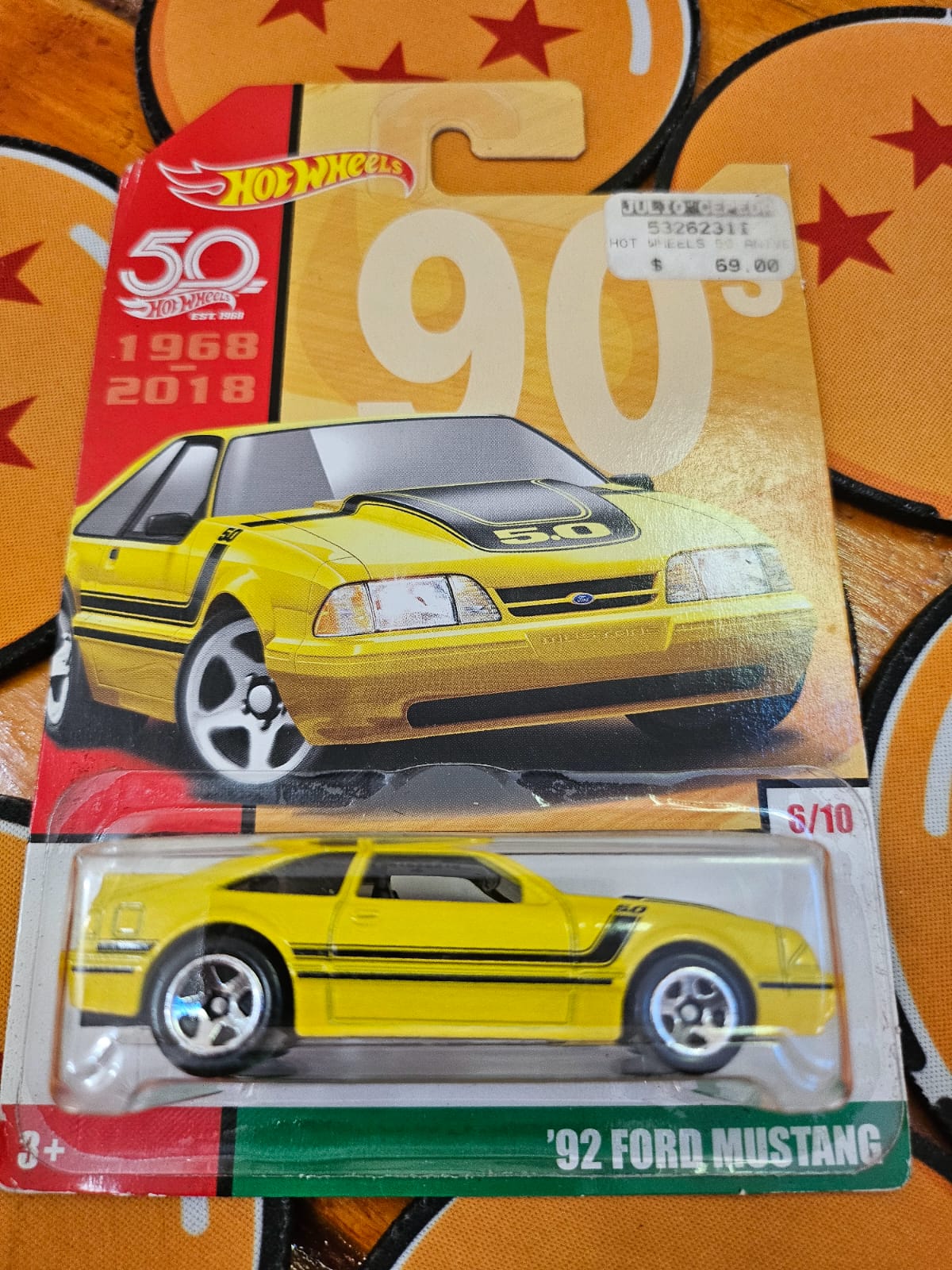 Hot Wheels '92 Ford Mustang