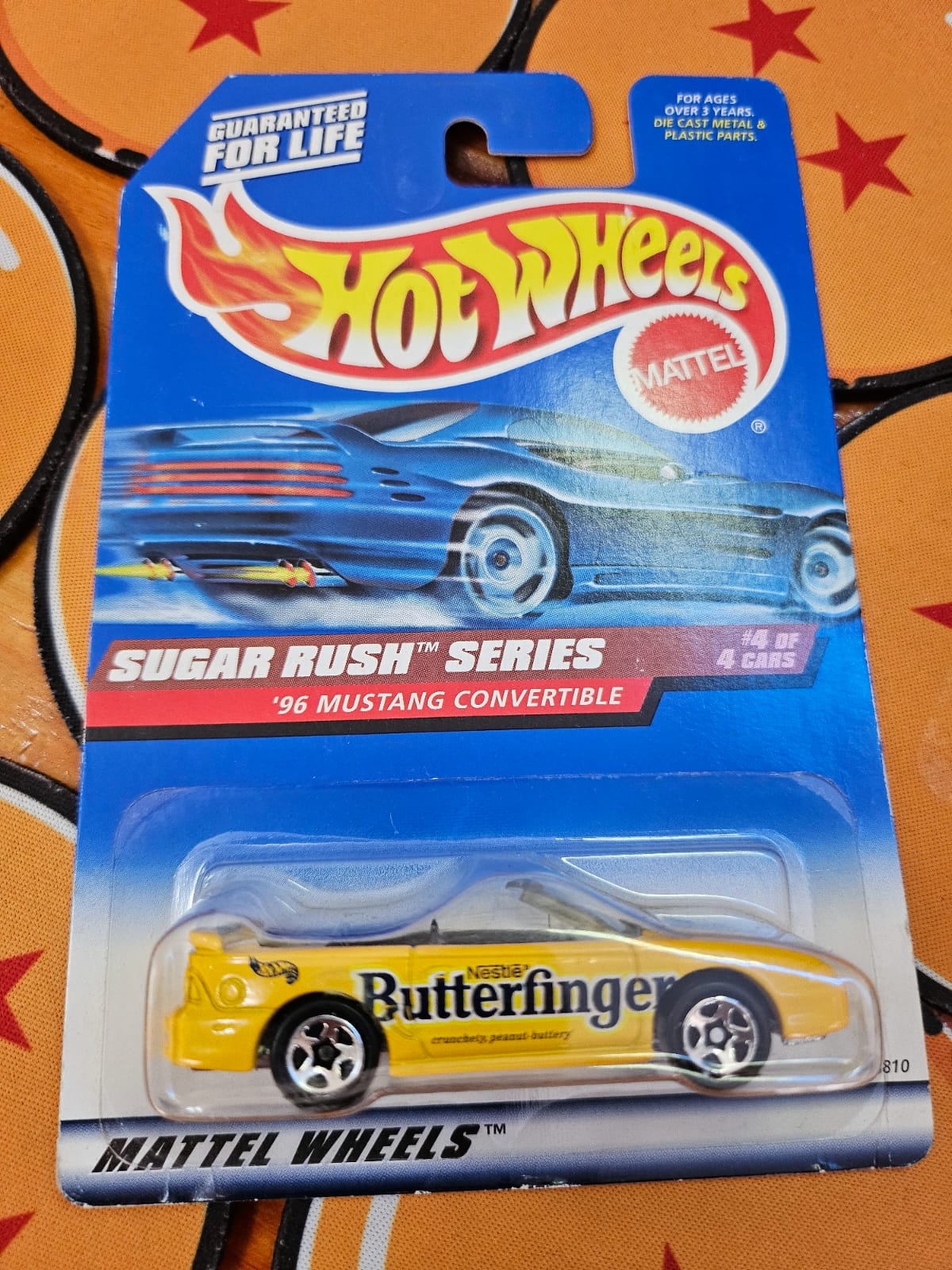 Hot Wheels '96 Mustang Convertible Butterfinger