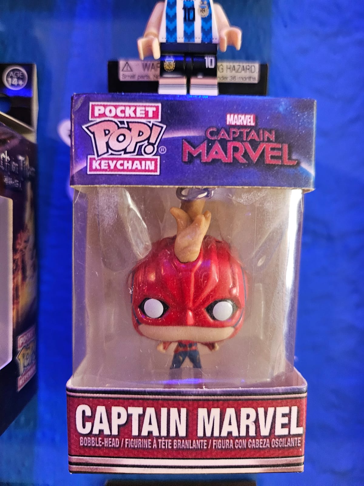 Captain Marvel Pocket Pop! Llavero