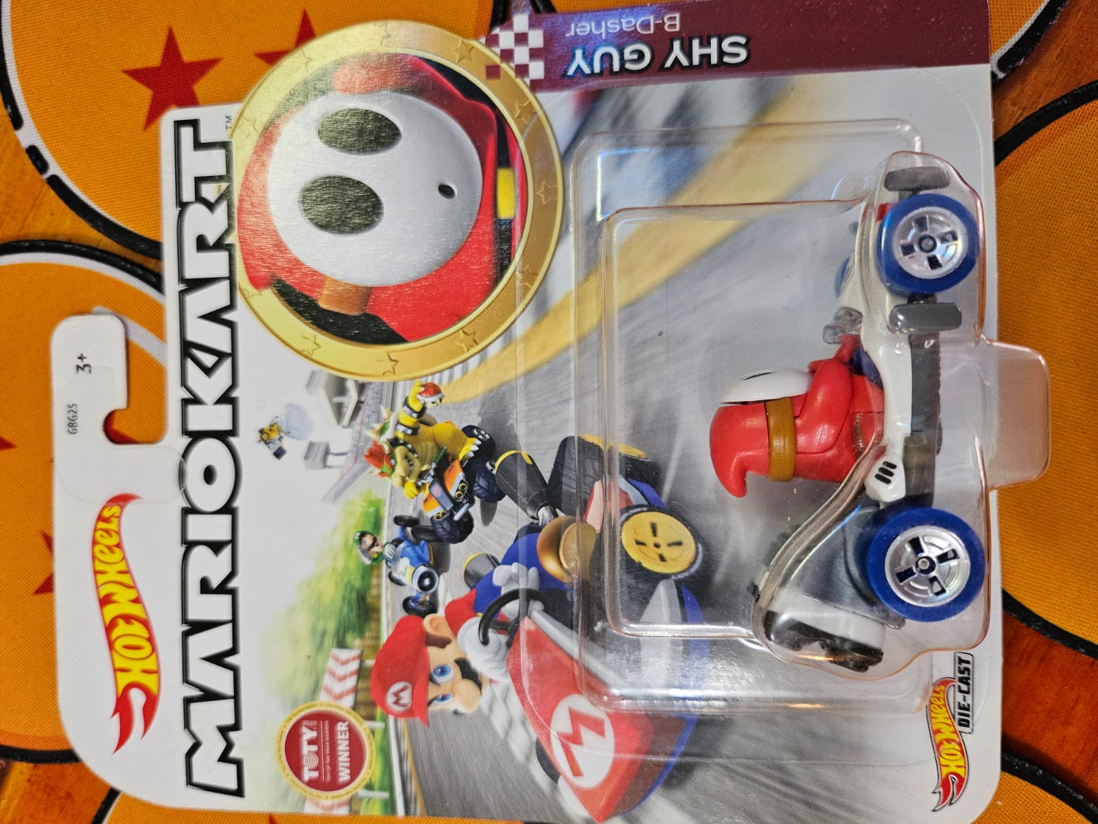 Coche Hot Wheels Mario Kart - Shy Guy