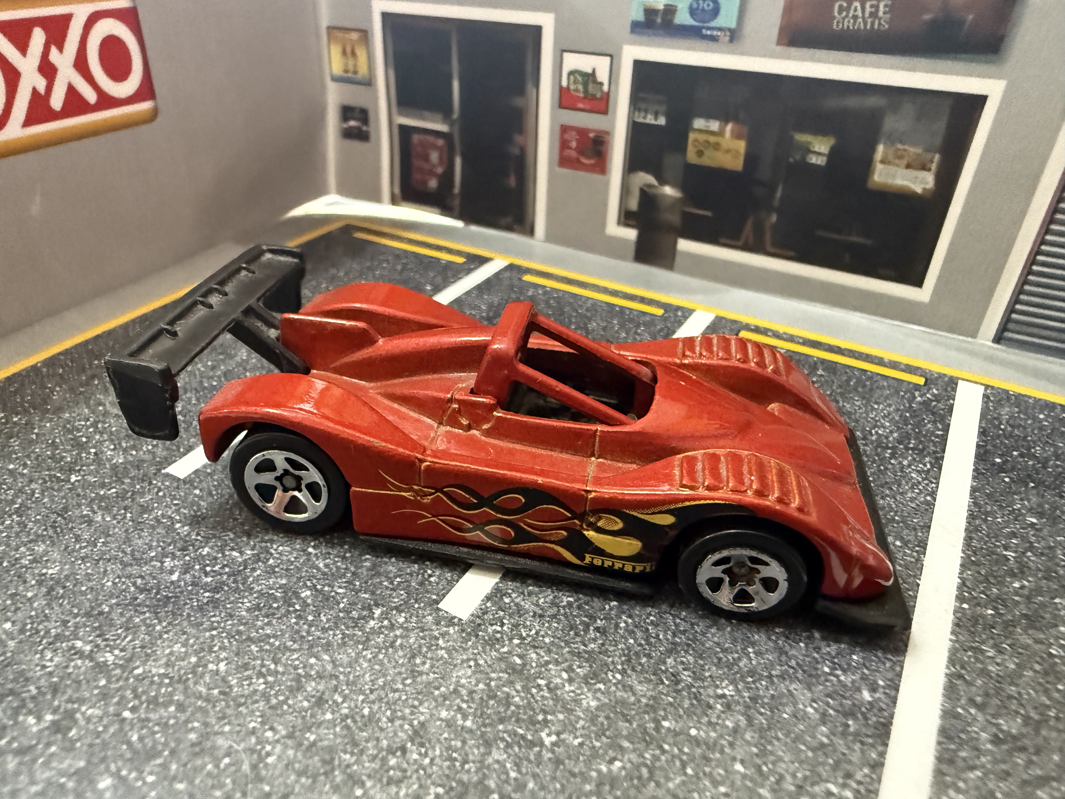 Coche de carreras de juguete