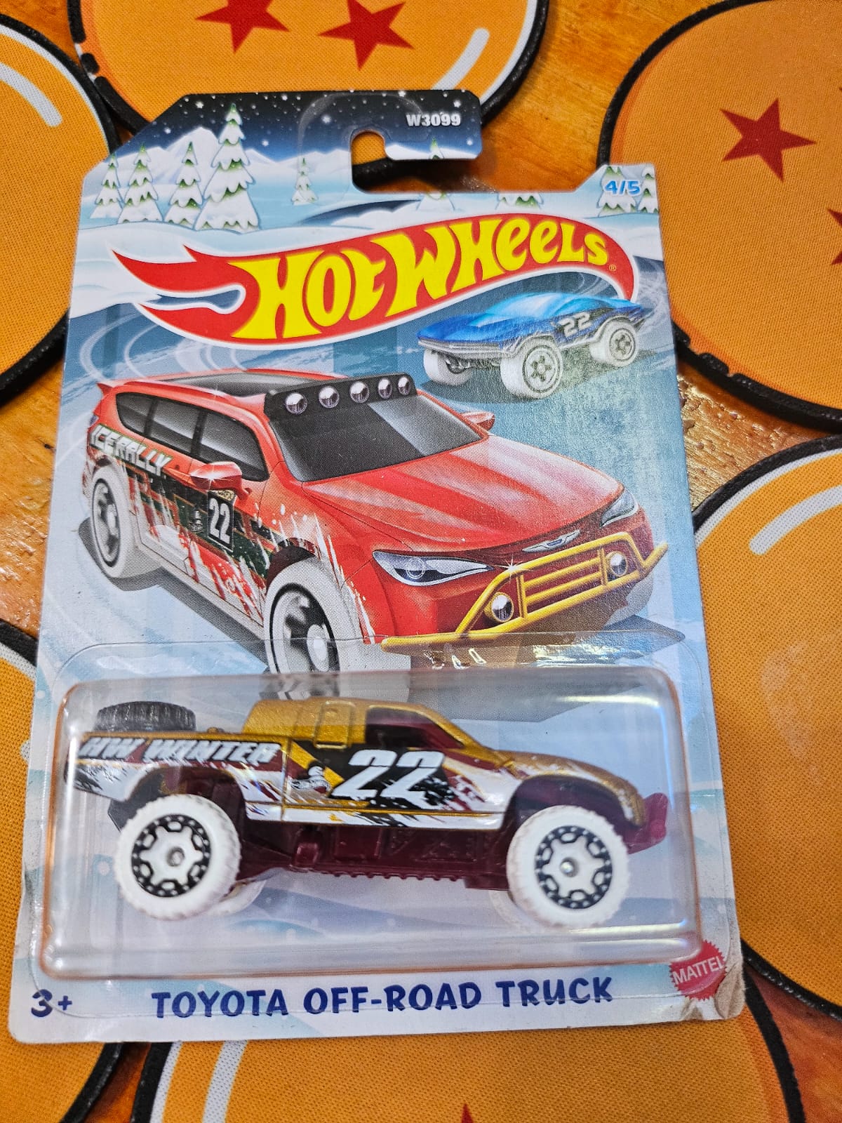 Camioneta Toyota Off-Road Hot Wheels