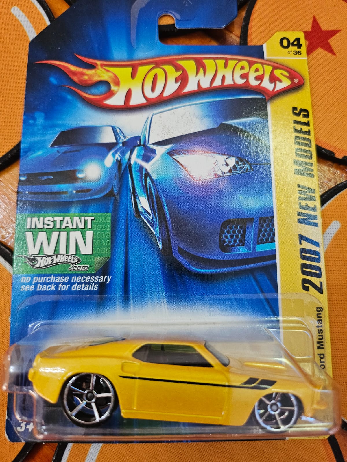 Ford Mustang Hot Wheels 2007