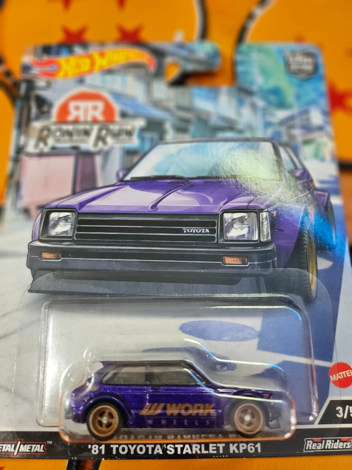 Hot Wheels '81 Toyota Starlet KP61