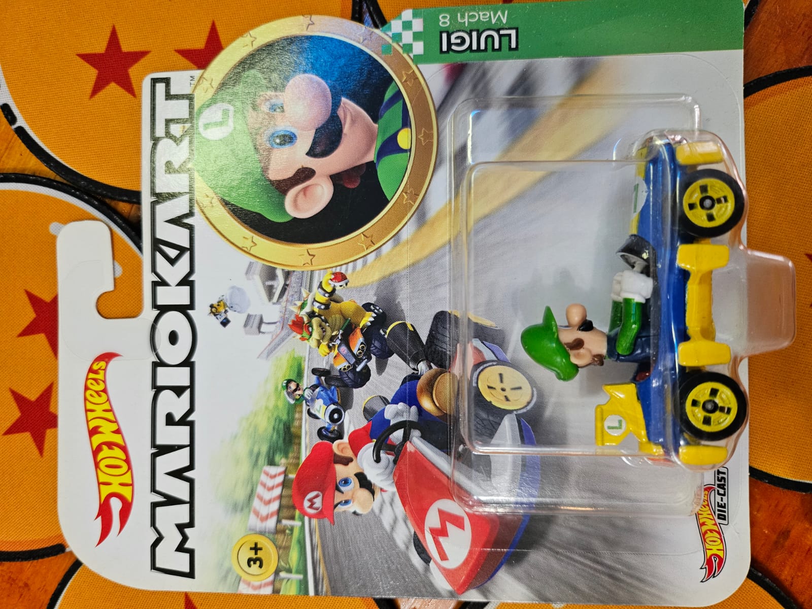 Hot Wheels Mario Kart Luigi