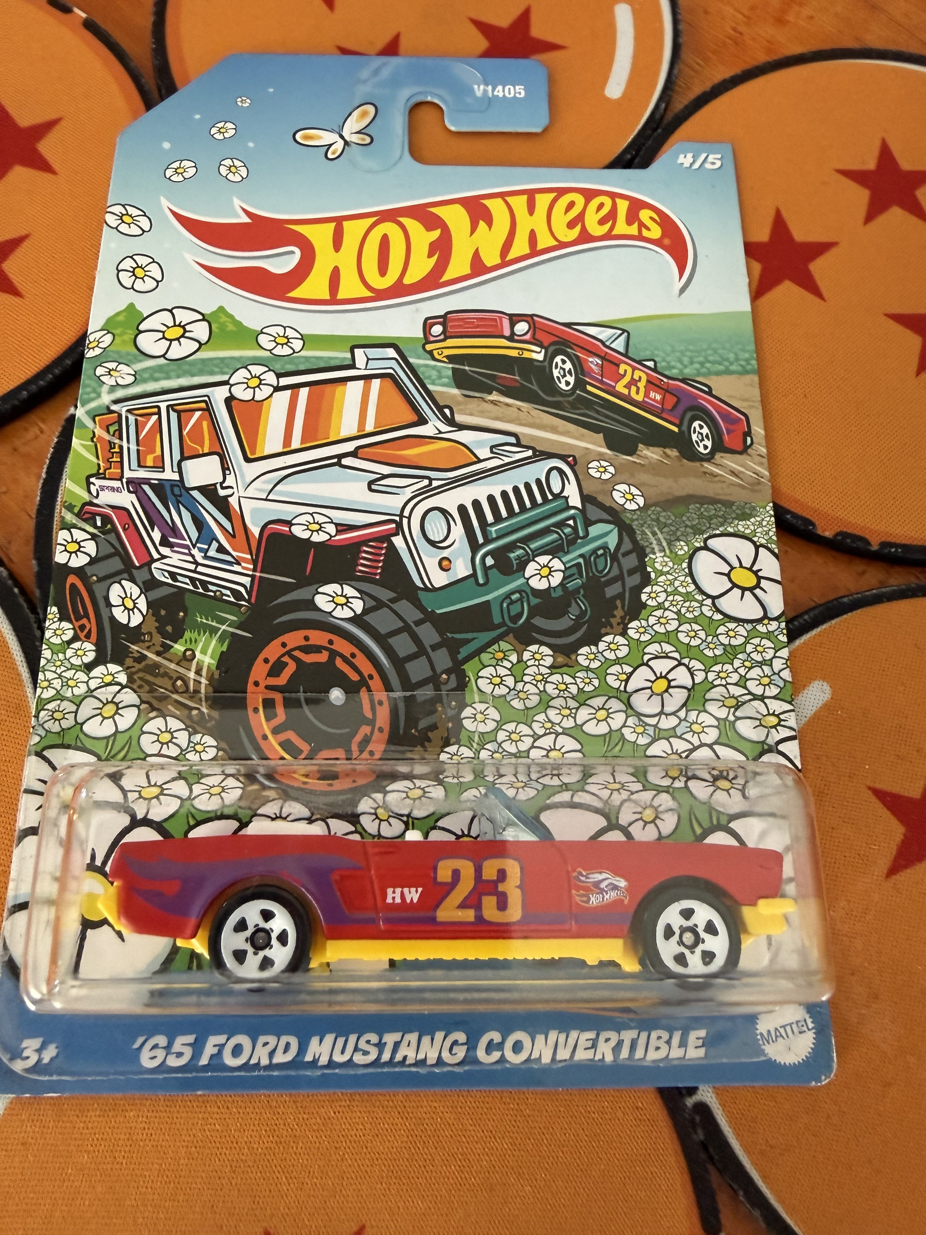 Hot Wheels '65 Ford Mustang Convertible