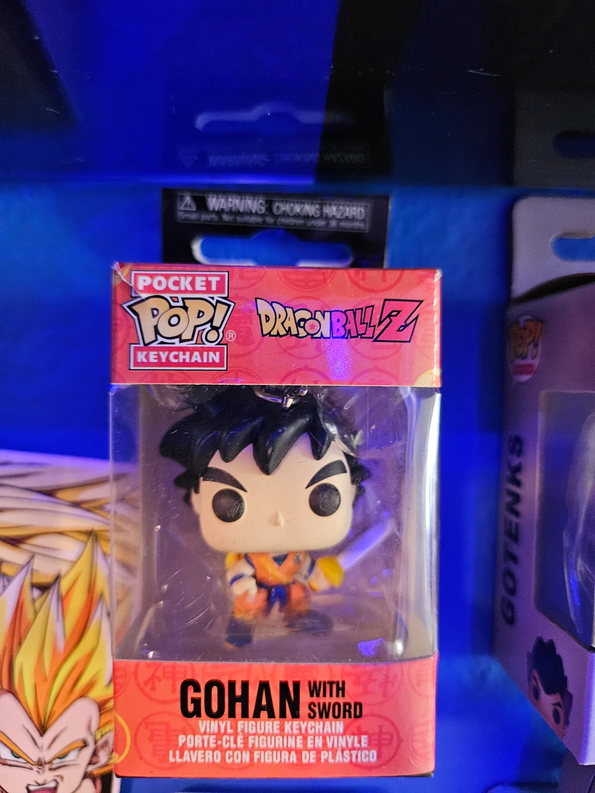 Llavero Funko Pop! de Gohan con espada