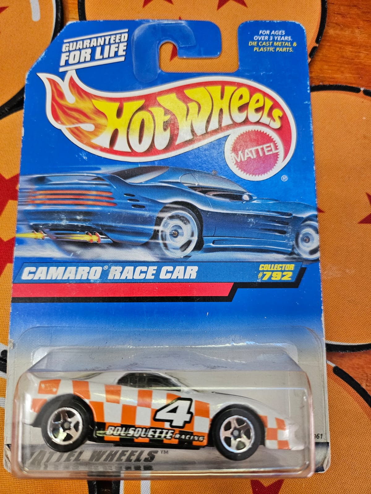 Camaro Race Car Hot Wheels