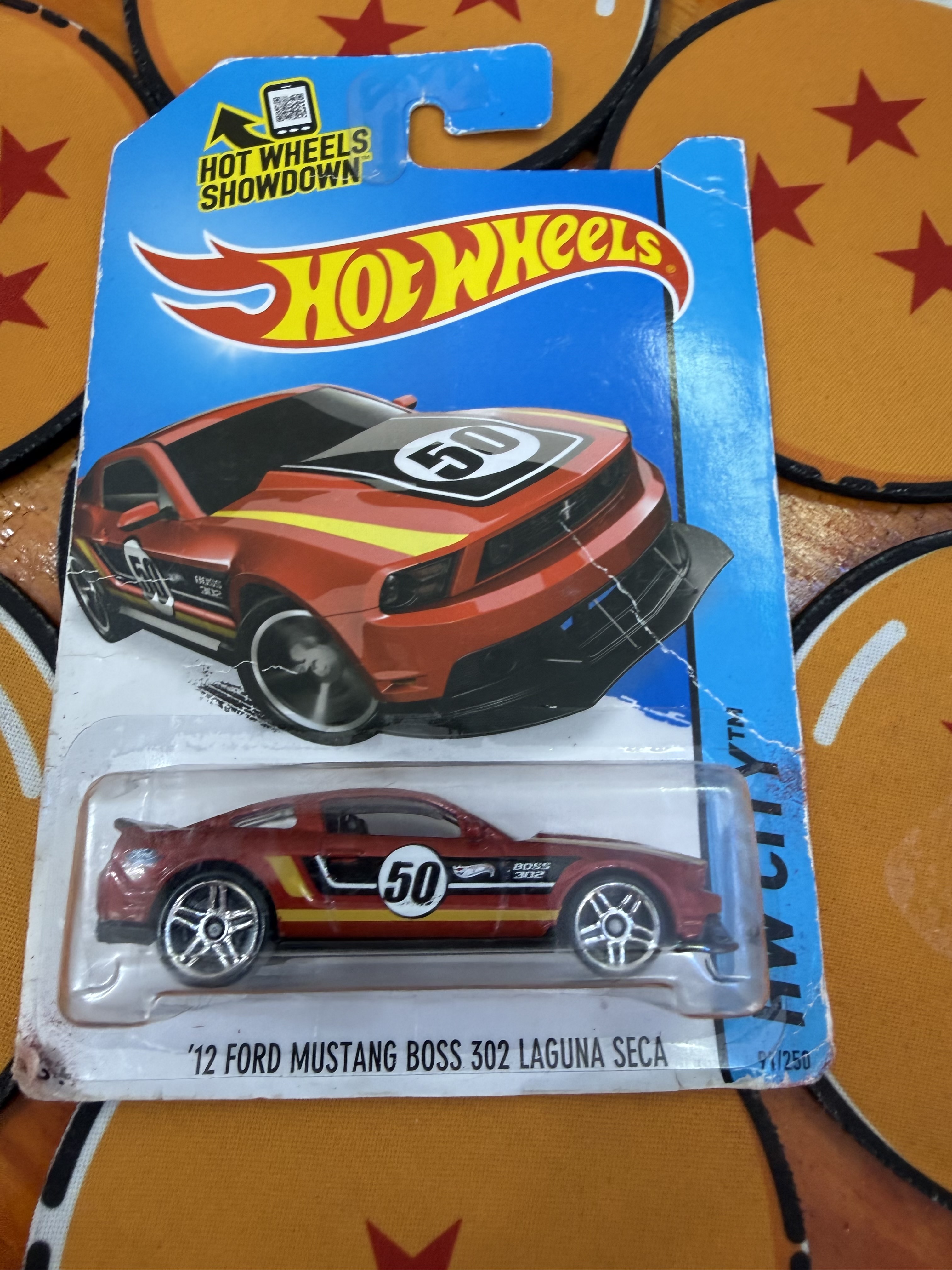 '12 Ford Mustang Boss 302 Laguna Seca de Hot Wheels