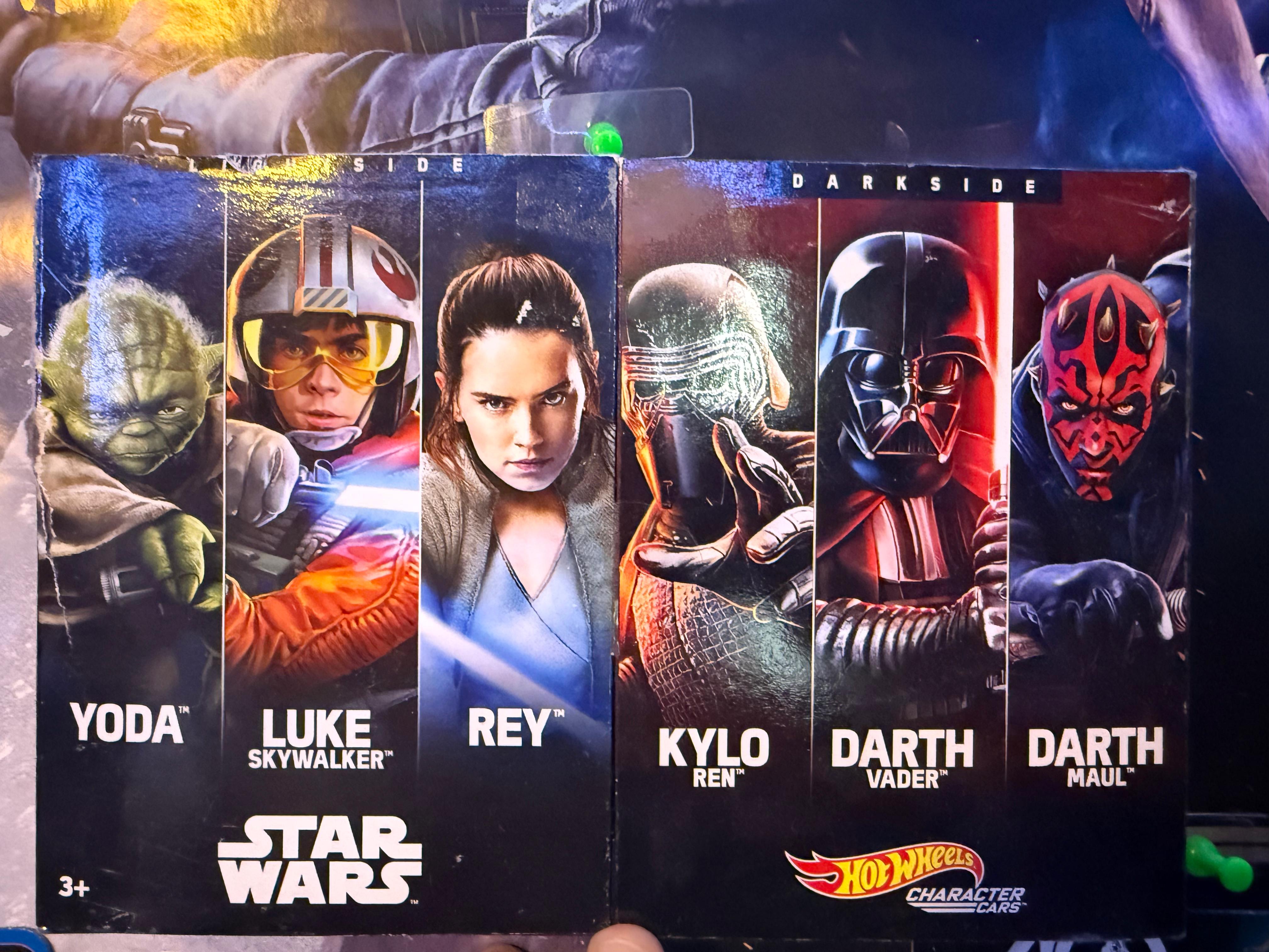 Set de autos Star Wars Hot Wheels