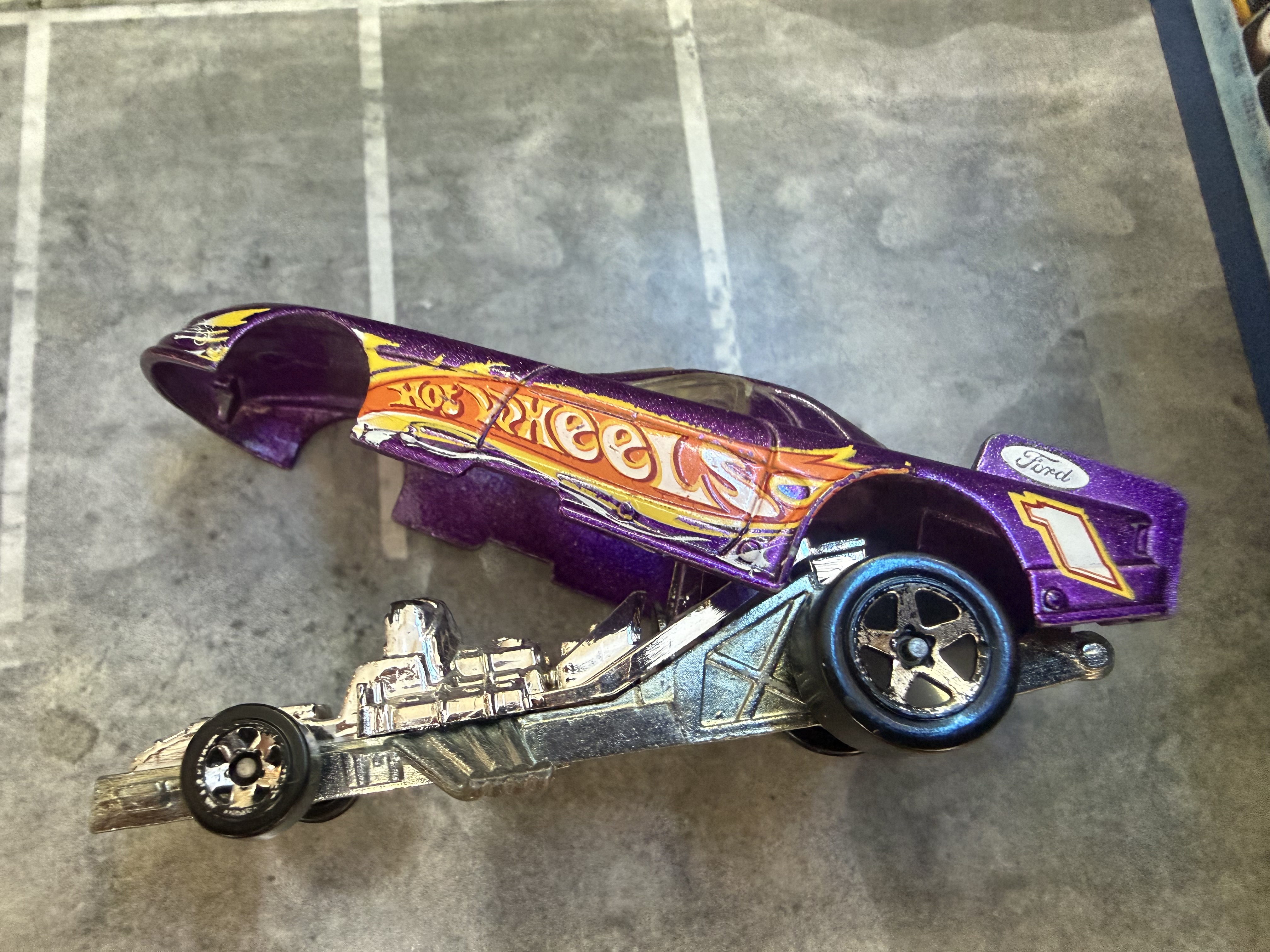 Drag Mustang