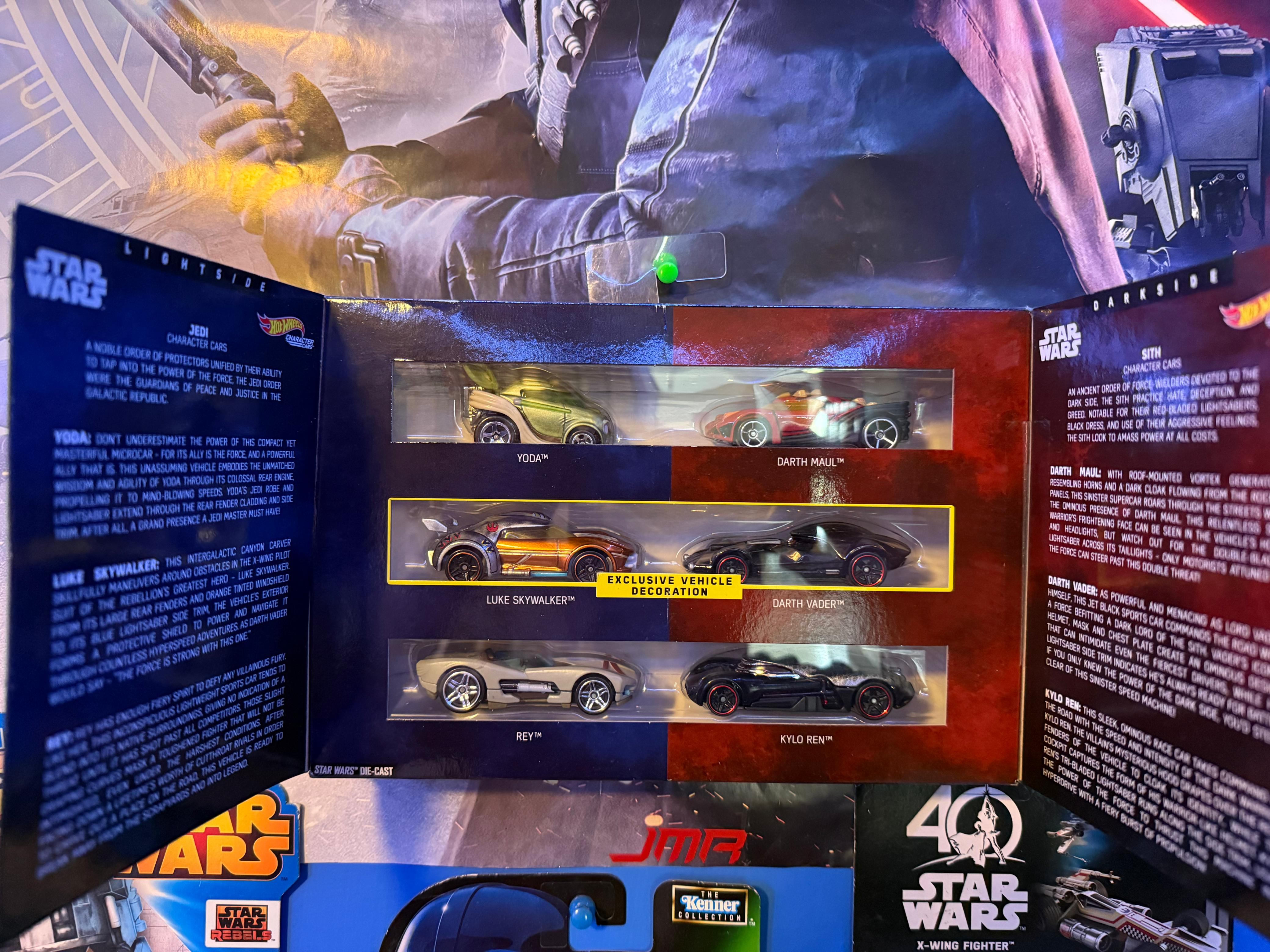 Set de autos Star Wars Hot Wheels