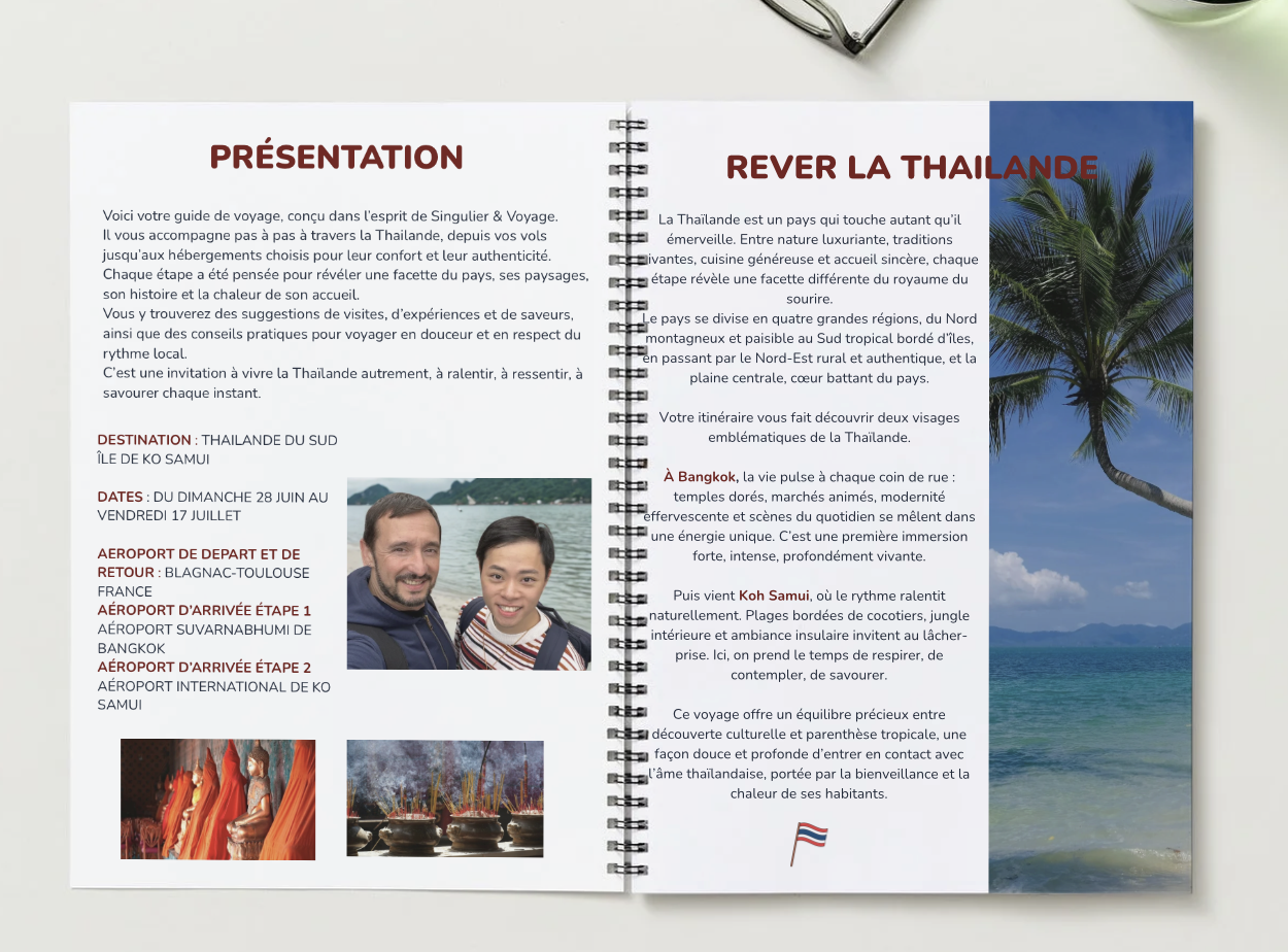 GUIDE ITINÉRAIRE version papier