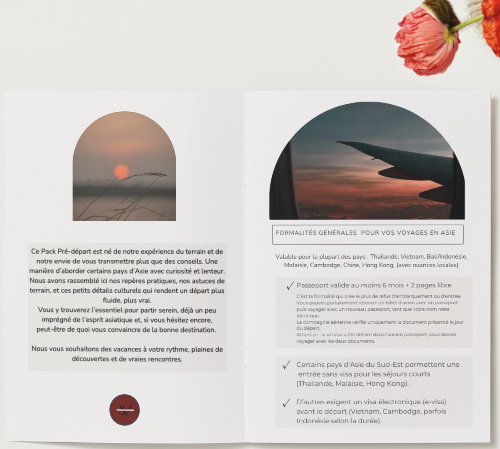 LIVRET PRÉ-DÉPART ASIE