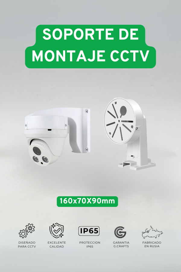 Soporte de montaje CCTV
