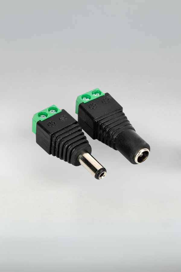 Conector DC Hembra y Macho