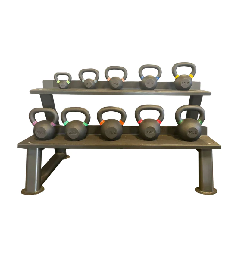 Kettlebell Set with Storage Rack