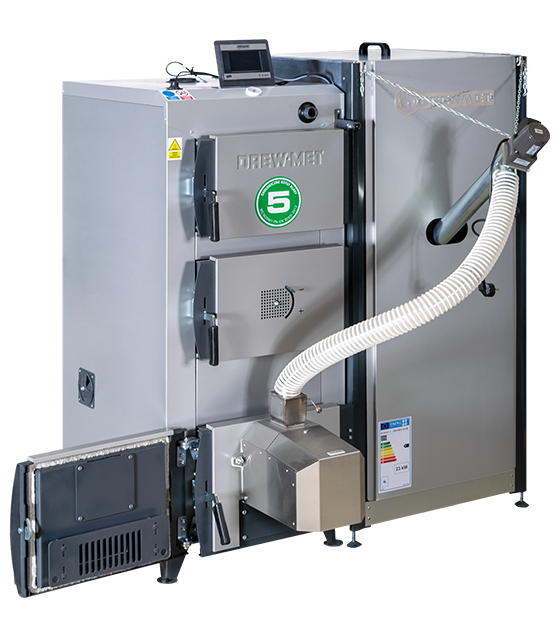 Uni Drex z palnikiem pelletowym