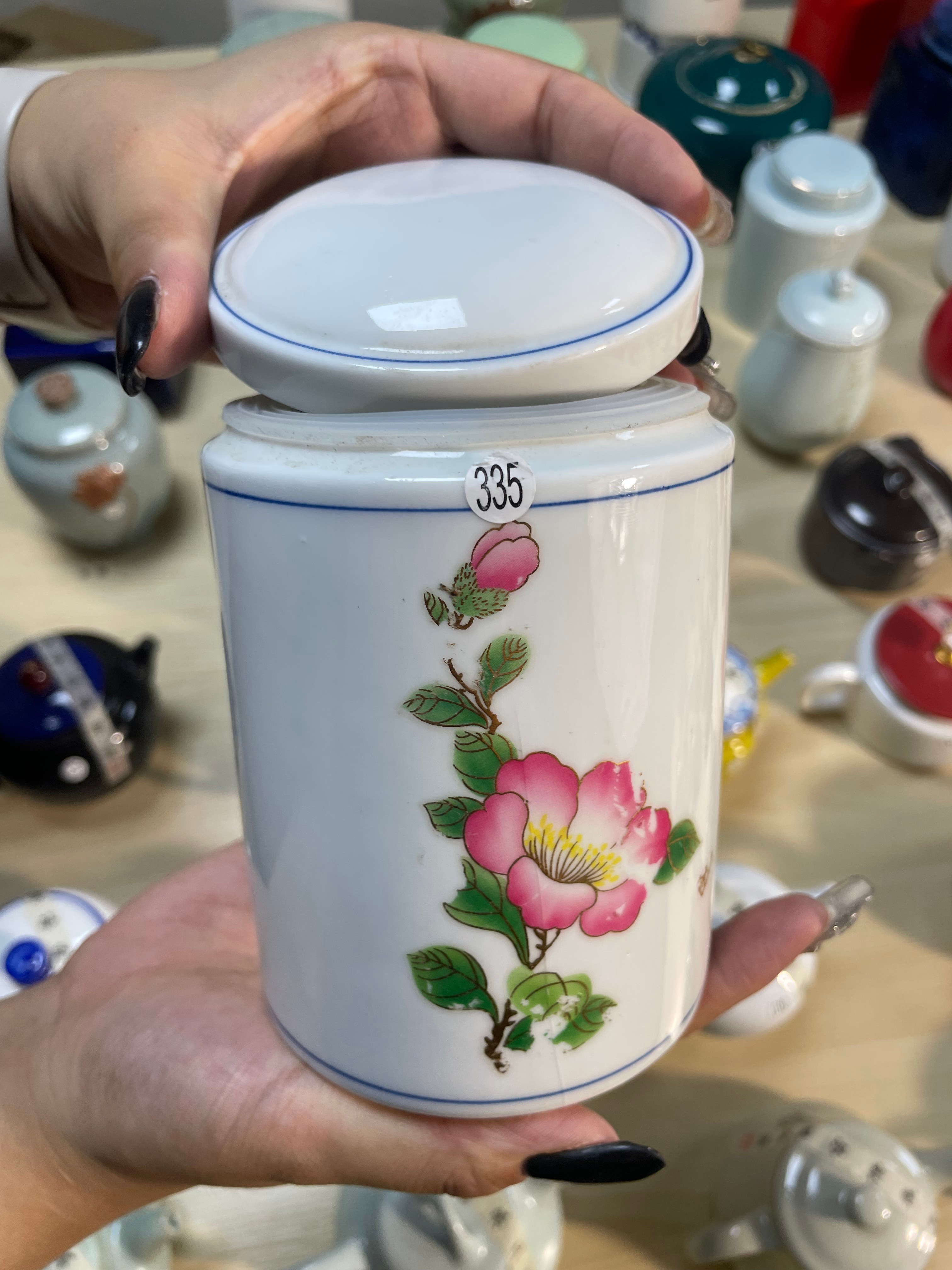 Ceramic Floral Jar