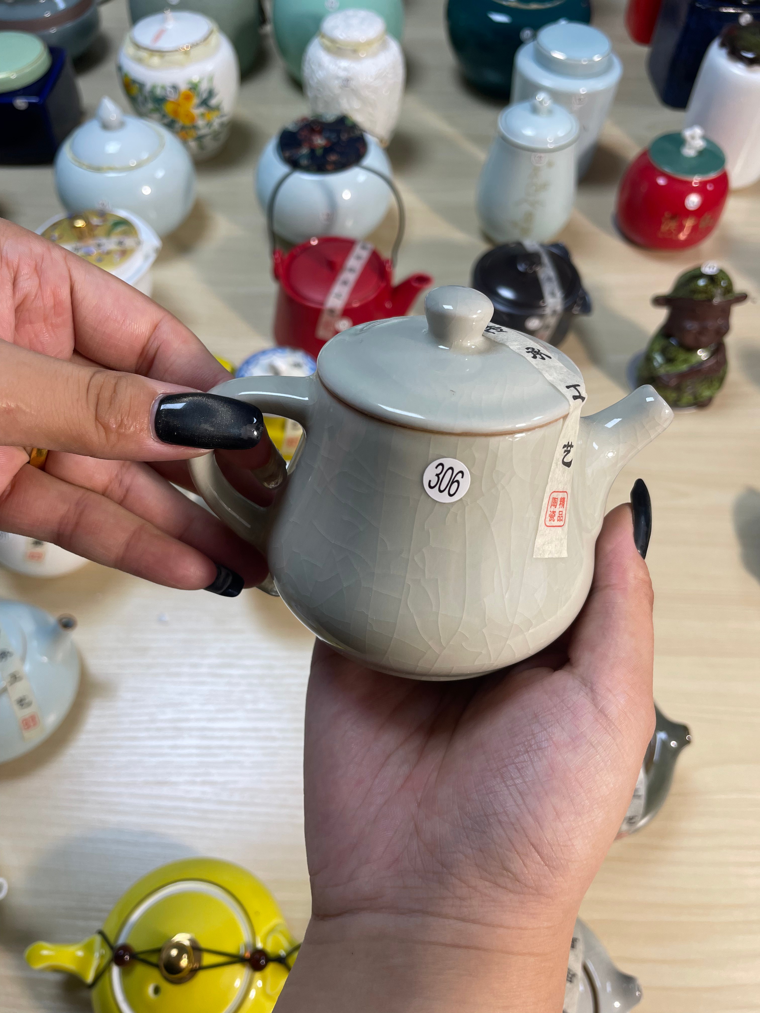 Miniature Ceramic Teapot