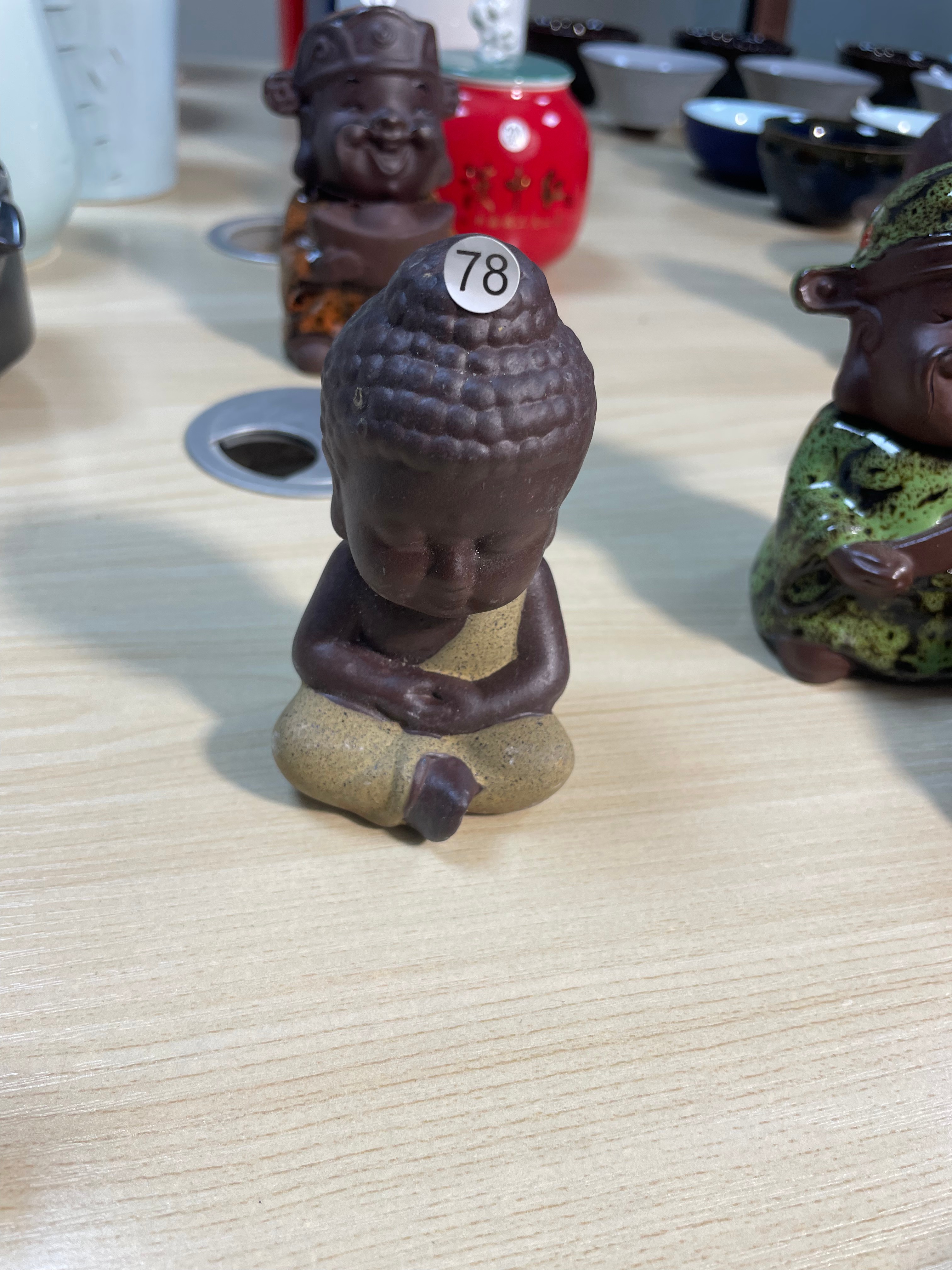 Miniature Meditating Buddha Statue