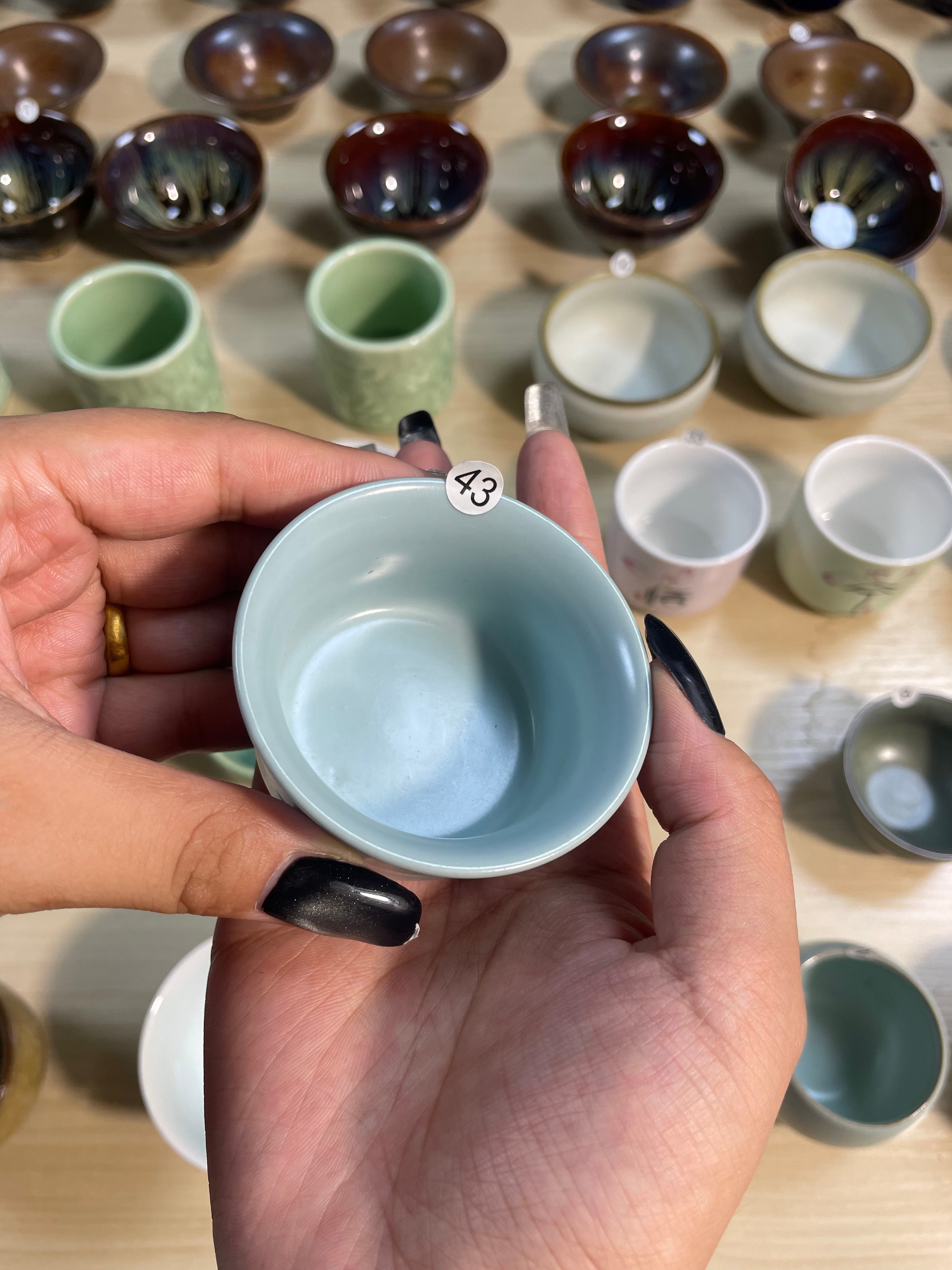 Celadon Ceramic Tea Cup