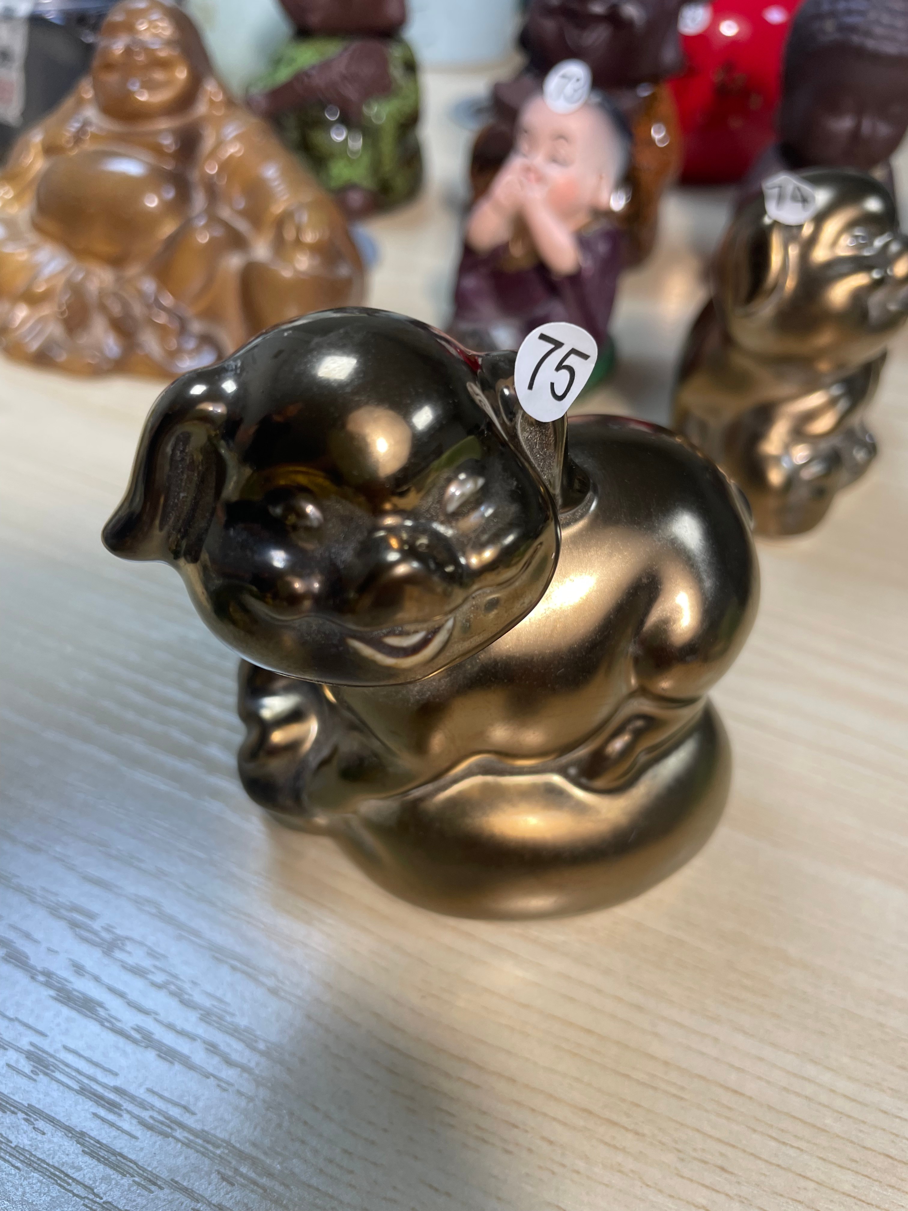 Bronze Buddha Figurine