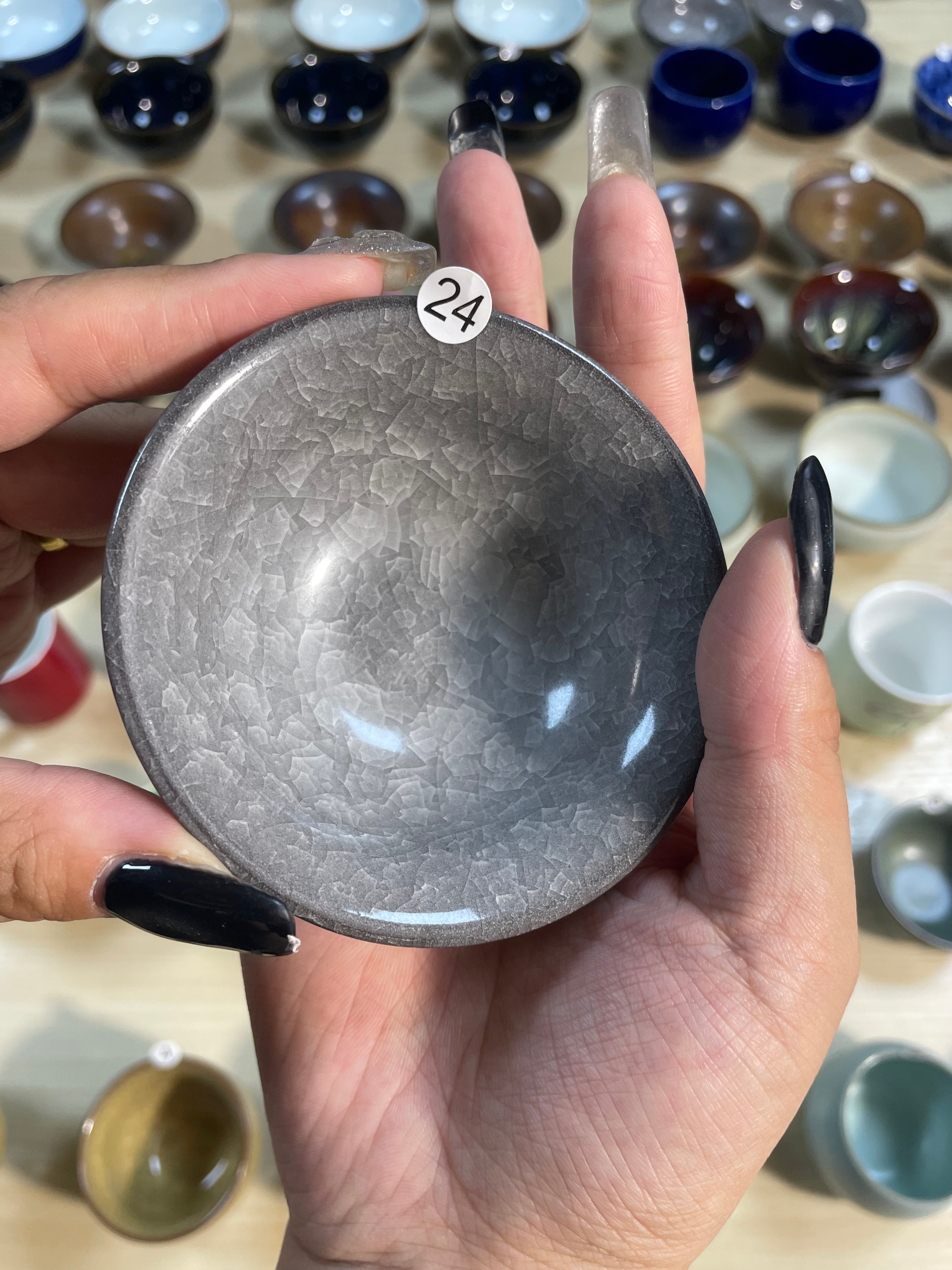 Gray Ceramic Bowl