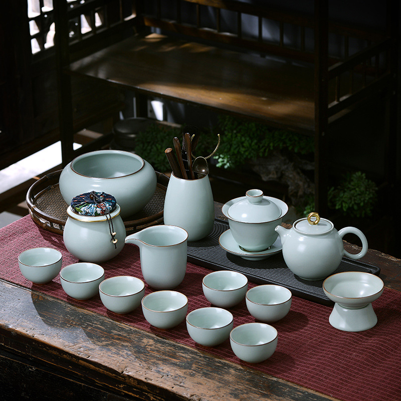 Traditional Chinese Porcelain Tea Set