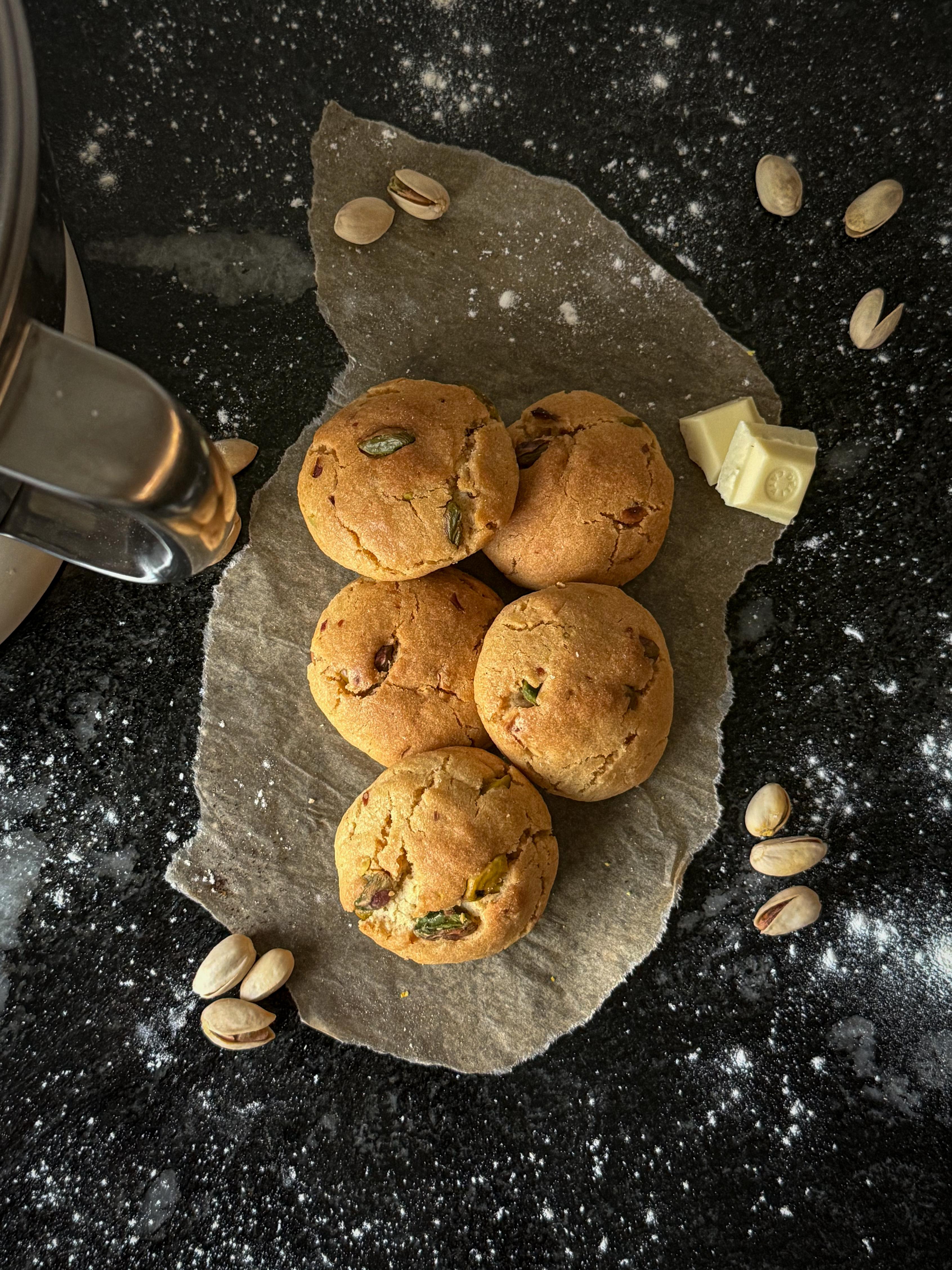 Witte chocolade pistache