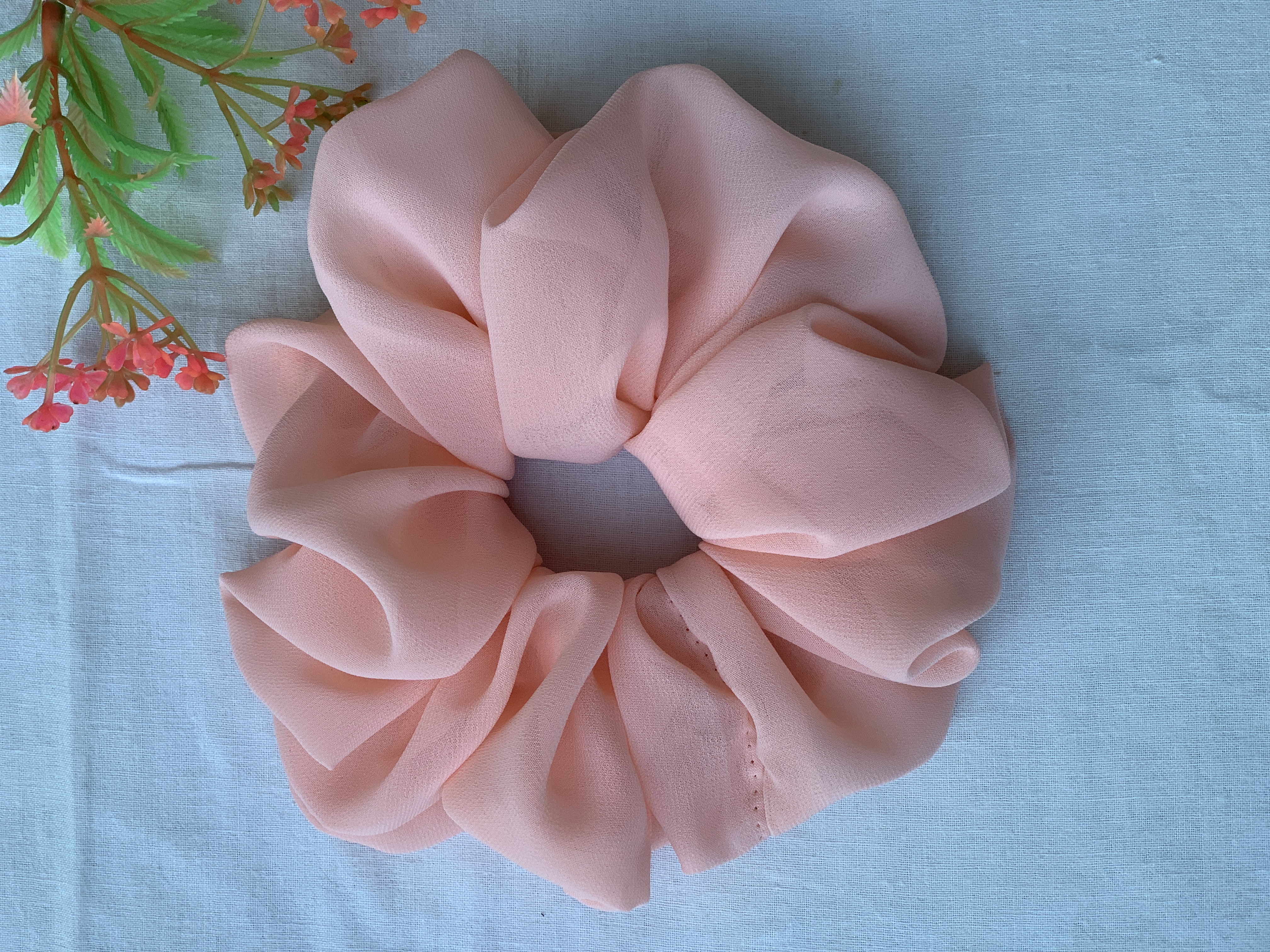 Pastel Georgette Hair Scrunchies💫